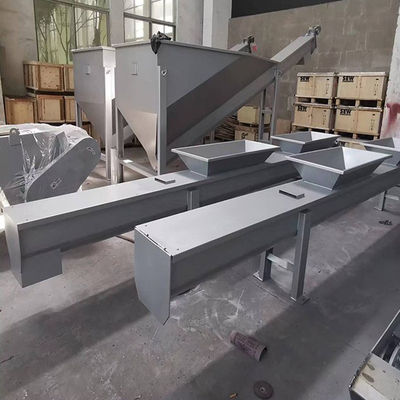 Shaftless U-förmige SS zementieren Schneckenförderer für Tierfutter-Kohlenstaub-Kalk