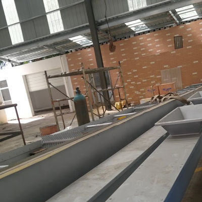 Shaftless U-förmige SS zementieren Schneckenförderer für Tierfutter-Kohlenstaub-Kalk