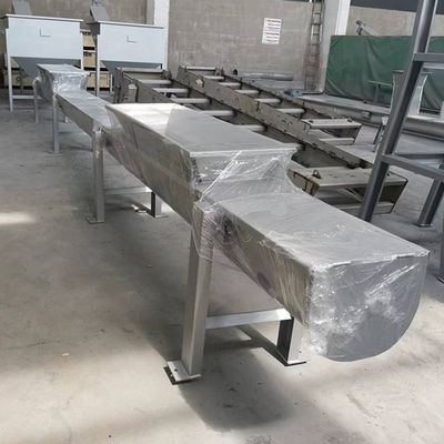 Shaftless U-förmige SS zementieren Schneckenförderer für Tierfutter-Kohlenstaub-Kalk