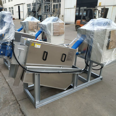 Spiralförmiger Schlamm-Entwässerungsmaschine für Ausscheidungs-Urin-Edelstahl-spiralförmige Spindelpresse