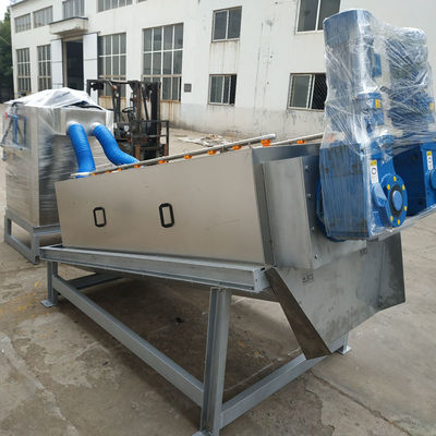 Spiralförmiger Schlamm-Entwässerungsmaschine für Ausscheidungs-Urin-Edelstahl-spiralförmige Spindelpresse