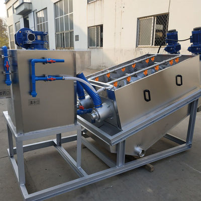 Spiralförmiger Schlamm-Entwässerungsmaschine für Ausscheidungs-Urin-Edelstahl-spiralförmige Spindelpresse