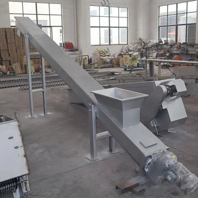 Edelstahl Shaftless-Schneckenförderer für Pulver-Korn-Spiralen-Förderer