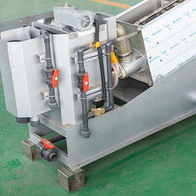 bearbeiten der gewundene entwässernde Schlamm 100m3/H Schlamm-Behandlungs-Ausrüstung SUS316L maschinell