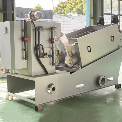 bearbeiten der gewundene entwässernde Schlamm 100m3/H Schlamm-Behandlungs-Ausrüstung SUS316L maschinell