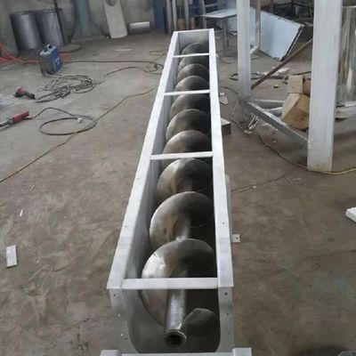 Doppelte Wellen-horizontaler Edelstahl-Schneckenförderer 1000mm für Steinkohlenbergbau
