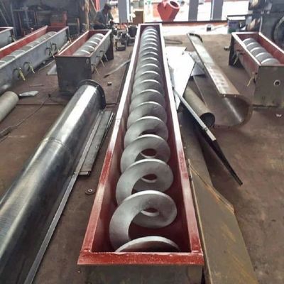 Doppelte Wellen-horizontaler Edelstahl-Schneckenförderer 1000mm für Steinkohlenbergbau