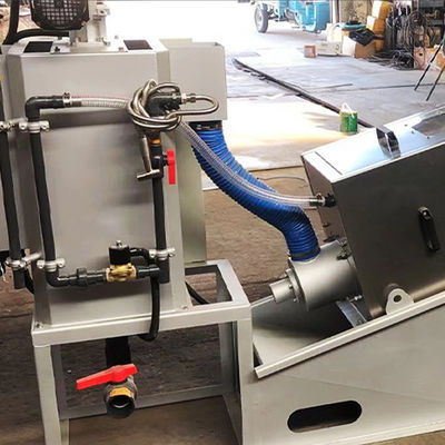 Volles automatisches Edelstahl-Spiralenschlamm-Entwässerungsmittelsystem 2.23kw 380Volt