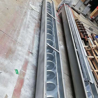 U-Art Shaftless-Schlamm-Pulver-Bohrer-Schneckenförderer-Maschine SS316L 1-10t/h