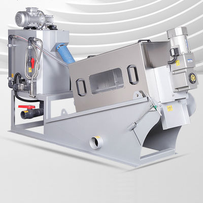 Voller automatischer Schlamm-Entwässerungsausrüstung 30-50kg/h der Spiralen-304SS