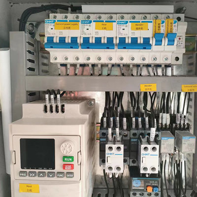 Volle automatisierte Edelstahl-Spiralen-Schlamm-Entwässerungsmaschine 18-30kg/h