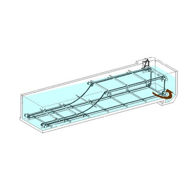 Schlamm-Schaber-des Systems 18m des Pütting-SS304 Klärwerk Länge