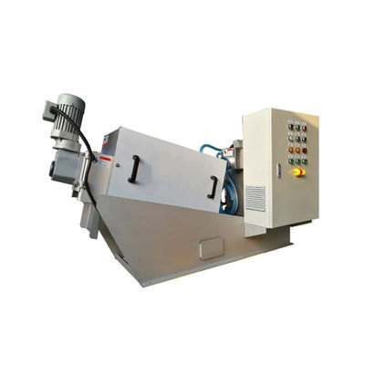Automatisches Laufen der SS304/316 Spindelpresse-Schlamm-Entwässerungsmaschinen-2.25kw