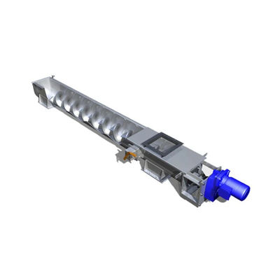 Kohle des Zement-304/316SS konkretes Korn-gewundenen Schneckenförderer 1.5-5.5kw kalken