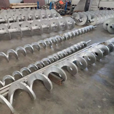 Kohle des Zement-304/316SS konkretes Korn-gewundenen Schneckenförderer 1.5-5.5kw kalken