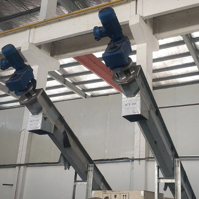 Kohle des Zement-304/316SS konkretes Korn-gewundenen Schneckenförderer 1.5-5.5kw kalken