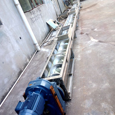 Abflussrinnen-Edelstahl-Spiralen-Förderer-Pulver-Bohrer-Förderer 1~100m SS316 U