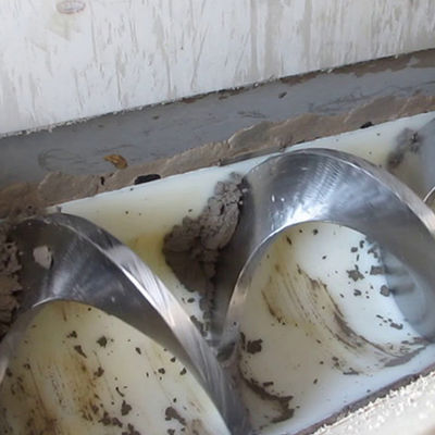 Nut-Schlamm-Schrauben-Bandförderer 30t/H tragbarer geneigter SS Schneckenförderer-U