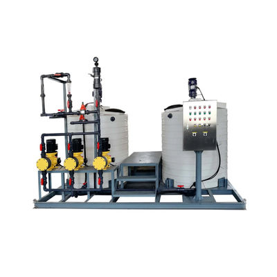 Energiesparendes PET 2000L/H Gerinnungsmittel, das System für verteilenden Kühlwasser-Stabilisator dosiert
