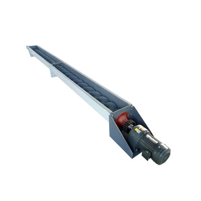 1~100m Länge automatisierte Schneckenförderer des Kohlenstoffstahl-Shaftless für Zement-Korn-Pulver