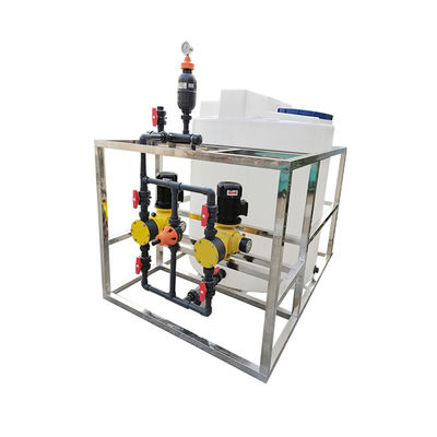 Vollautomatische Dosiermaschine PAC/PAM Flocculant Dosing System CER-ISO 250L~10000L