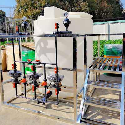Vollautomatische Dosiermaschine PAC/PAM Flocculant Dosing System CER-ISO 250L~10000L
