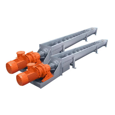 Förderer Adjsutable-Geschwindigkeit des Kohlenstoffstahl-Shaftless fertigte gewundene 1~100m besonders an