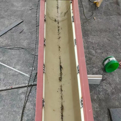 Förderer Adjsutable-Geschwindigkeit des Kohlenstoffstahl-Shaftless fertigte gewundene 1~100m besonders an