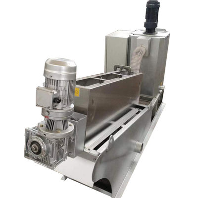 spiralförmiger Entwässerungsmittel-Spindelpresse-Schlamm-auf mehreren Disketten Entwässerungsmaschine des Schlamm-1-2500kgs/H