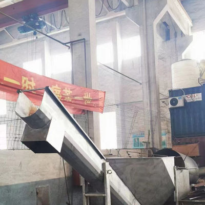 Edelstahl-Spiralen-Förderer 50m3/H Kohlenstoffstahl Shaftless Schneckenförderer automatisierter