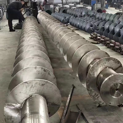 1~25Meter neigte Edelstahl-Schrauben-Bohrer-Förderer für Silo-Zement