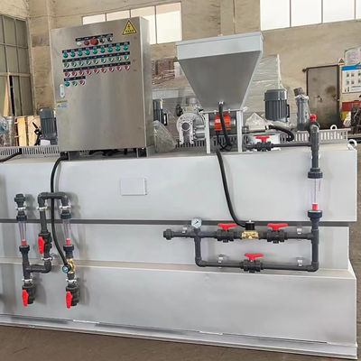 PAM Polymer Chemical Powder Automatisches Dosierungssystem für Abwasserbehandlung Koagulant