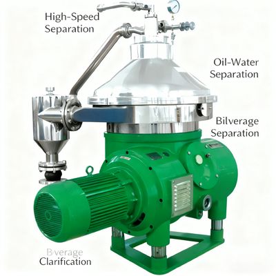 Automatische Scheibenzentrifuge zur kontinuierlichen Trennung von festen und flüssigen Phasen in der Industrie