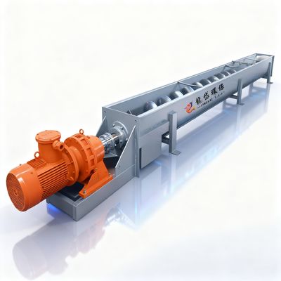 Schlacke aus Kohlenstoffstahl Sprial 304 rostfreier Schraubförderer für Zement