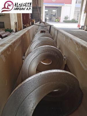 Drehender Shaftless-Schneckenförderer, horizontaler Schneckenförderer 16r/min