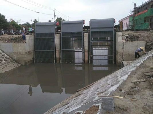 Wasserwirtschafts-mechanischer Stangen-Schirm benutzt für Fluss-Pumpstation