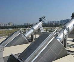 Rotierende trommelartige mechanische Stangen-Schirm-Abwasserbehandlung