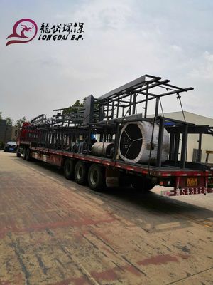 Tragbarer Abfall-Abbau-Förderer, 500mm Schneckenförderer-Maschine