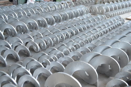 Städtischer Abwasser-Doppelt-Schneckenförderer, 400mm Entwässerungsschneckenförderer