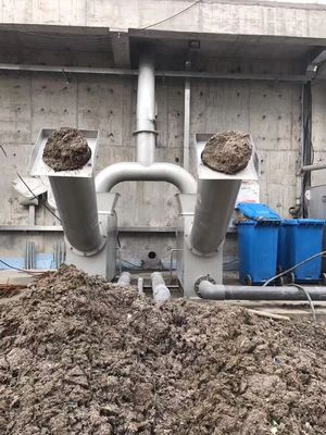 1.2m3/h Spindelpresse-Filter, 200mm Schlamm-Spindelpresse