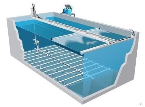 Austauschen des unteren Schlamm-Schabers