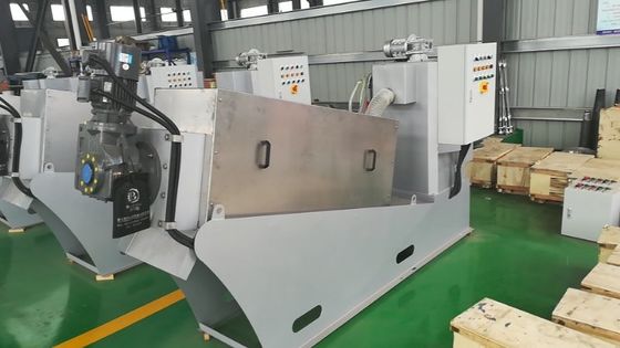 Lebensmittelindustrie-Schrauben-Schlamm-Entwässerungsmaschinen-Edelstahl