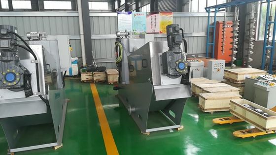 Lebensmittelindustrie-Schrauben-Schlamm-Entwässerungsmaschinen-Edelstahl