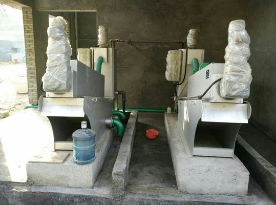 4.5m3/h Spindelpresse-Schlamm-Entwässerungsmaschine, chemischer Schlamm-Entwässerungsausrüstung