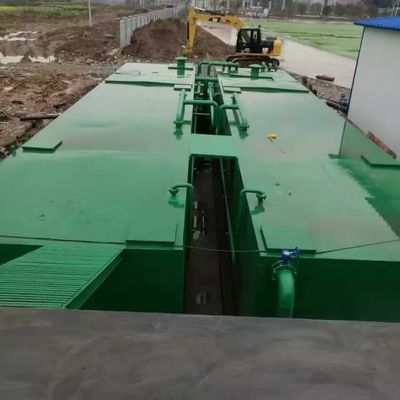 Integrierte Abwasserbehandlungs-Maschinen-Festflüssigkeits-Trennung