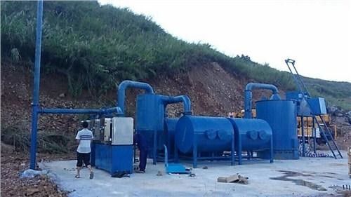 Städtische Müllverbrennungsanlage-Maschine, blaue medizinische BioMüllverbrennungsanlage