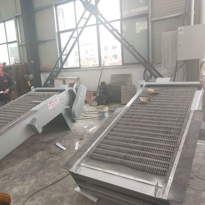 Abwasser-mechanischer Stangen-Schirm, grober Schirm der Stangen-SS304