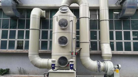 Chemischer Gas-Absorptions-Turm, weißer Spray-Turm-Wäscher