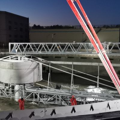 Abwasseraufbereitungs-Schlamm-Schaber-System-Zusatzgetriebe