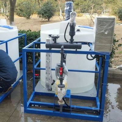 Silberne automatische Dosiermaschine, chemische automatische Dosiereinheiten